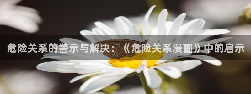 歪歪漫画在线观看韩漫：危险关系的警示与解决：《危险关系漫画》中的启示