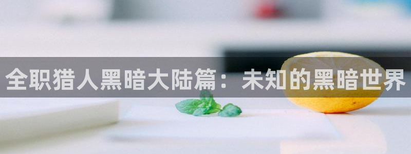 歪歪漫画网上：全职猎人黑暗大陆篇：未知的黑暗世界